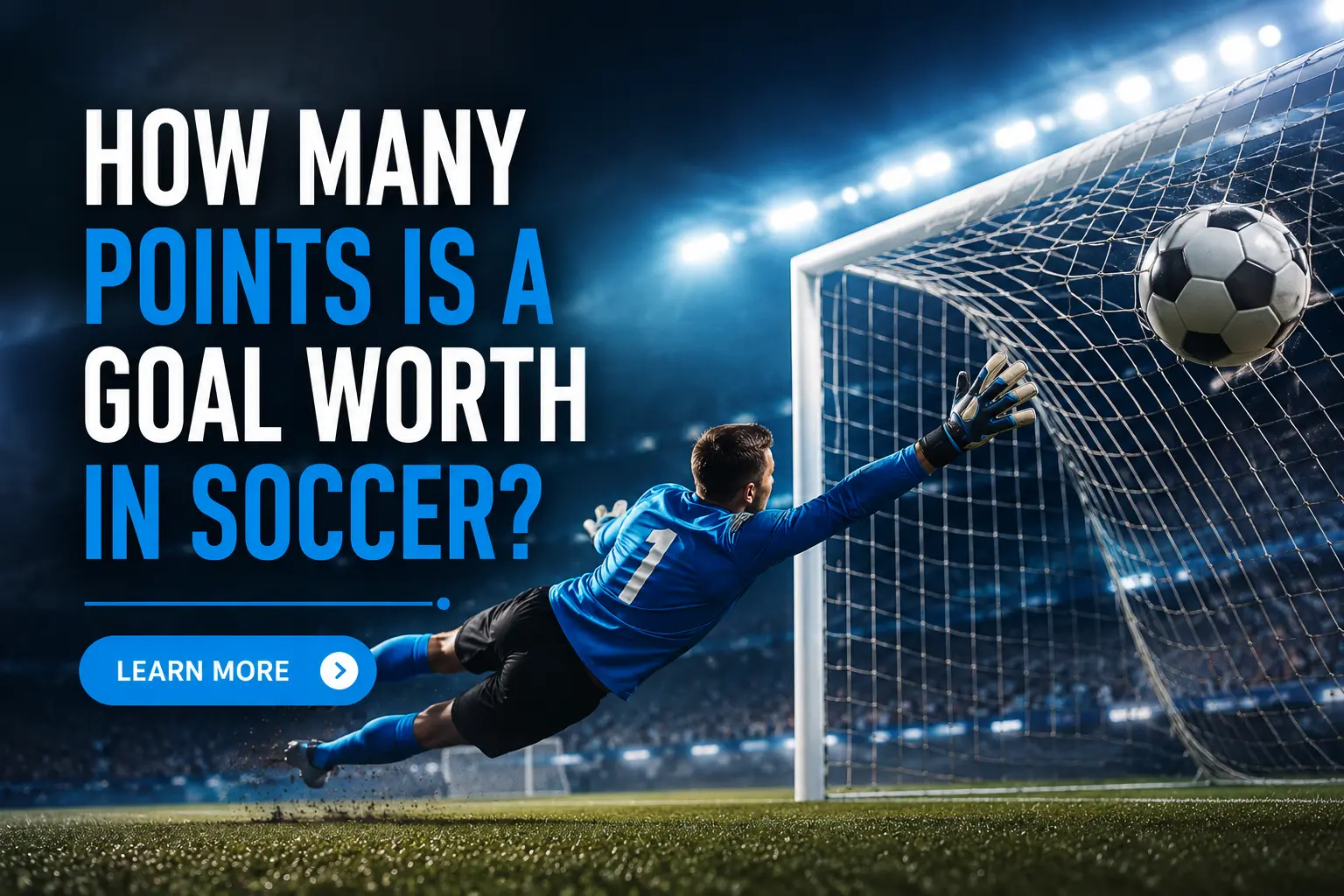 How Many Points Is a Goal Worth in Soccer?