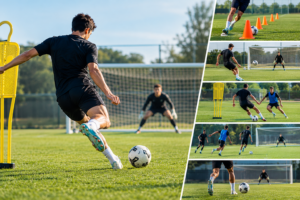 Read more about the article Best Soccer Drills for Forwards to Improve Finishing, Movement, and Goal Scoring